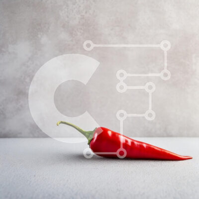 Intra Συλλεκτικό Ξύλινο Παζλ Plywood  4mm - Κόκκινο πιπέρι τσίλι σε ανάγλυφη επιφάνεια Σε Ξύλινο Κουτί - Διαστάσεις: 10x10 cm – 25 κομμάτια - Image 1