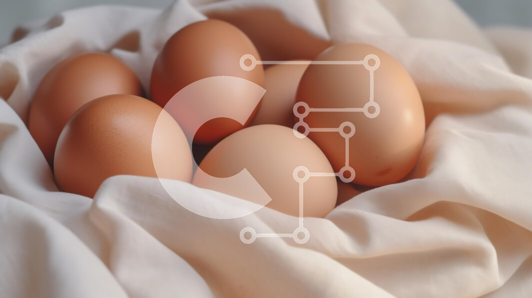 Intra Συλλεκτικό Ξύλινο Παζλ Plywood  4mm - Συλλογή από καφέ αυγά σε ύφασμα Σε Ξύλινο Κουτί - Διαστάσεις: 10x10 cm – 25 κομμάτια