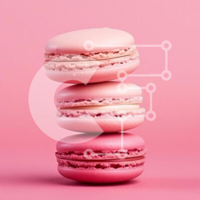 Intra Συλλεκτικό Ξύλινο Παζλ Plywood  4mm - Στοίβα από ροζ μακαρόν Σε Ξύλινο Κουτί - Διαστάσεις: 10x10 cm – 25 κομμάτια - Image 1