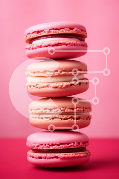 Intra Συλλεκτικό Ξύλινο Παζλ Plywood  4mm - Στοίβα από ροζ μακαρόν Σε Ξύλινο Κουτί - Διαστάσεις: 10x10 cm – 25 κομμάτια