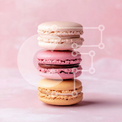 Intra Συλλεκτικό Ξύλινο Παζλ Plywood  4mm - Πολύχρωμο μακαρόν στοίβα Σε Ξύλινο Κουτί - Διαστάσεις: 10x10 cm – 25 κομμάτια - Image 1