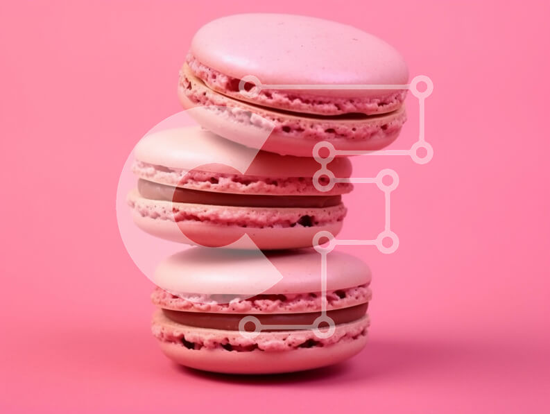 Intra Συλλεκτικό Ξύλινο Παζλ Plywood  4mm - Στοίβα από ροζ μακαρόν Σε Ξύλινο Κουτί - Διαστάσεις: 10x10 cm – 25 κομμάτια