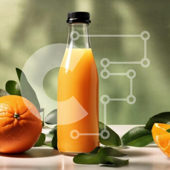 Intra Συλλεκτικό Ξύλινο Παζλ Plywood  4mm - Φρέσκος χυμός πορτοκαλιού με πορτοκάλια Σε Ξύλινο Κουτί - Διαστάσεις: 10x10 cm – 25 κομμάτια - Image 1