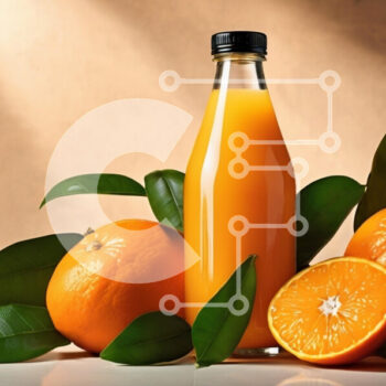 Intra Συλλεκτικό Ξύλινο Παζλ Plywood  4mm - Φρέσκος χυμός πορτοκαλιού με πορτοκάλια Σε Ξύλινο Κουτί - Διαστάσεις: 10x10 cm – 25 κομμάτια - Image 1