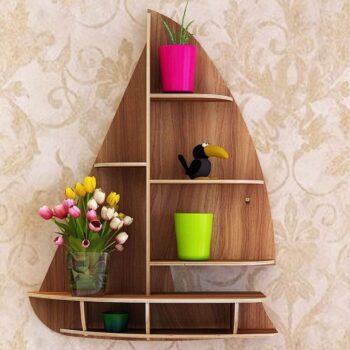 Intra απο ξύλο plywood 3mm-4mm πάχος - Ιστιοφόρο Πλωτό Επιτοίχιο Αποθηκευτικό Ράφι Δίασταση 20x20 cm Intraeaxys-91jdnd81 - Image 1