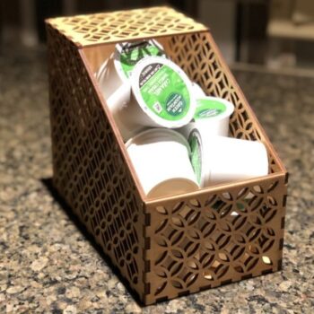 Intra απο ξύλο plywood 3mm-4mm πάχος - Θήκη για κάψουλες καφέ Δίασταση 30x30 cm Intraeaxys-eo056d91 - Image 4