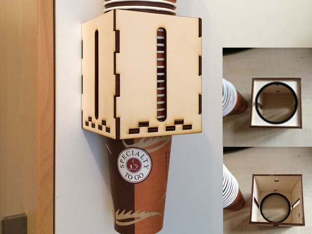 Intra απο ξύλο plywood 3mm-4mm πάχος - Ποτηροθήκη μιας χρήσης Δίασταση 30x30 cm Intraeaxys-51rr0l31