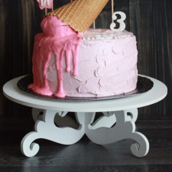 Intra απο ξύλο plywood 3mm-4mm πάχος - Διακόσμηση σταντ για τούρτες γάμου Δίασταση 30x30 cm Intraeaxys-e1gkglvo - Image 1