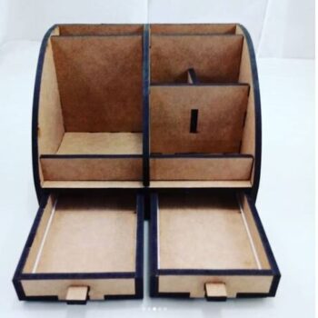 Intra απο ξύλο plywood 3mm-4mm πάχος - Desktop Storage Organizer Δίασταση 30x30 cm Intraeaxys-eo4qg597 - Image 4