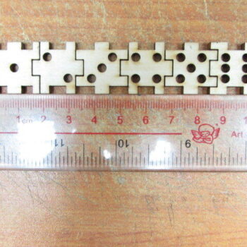 Intra απο ξύλο plywood 3mm-4mm πάχος - Ξύλινα ζάρια Δίασταση 30x30 cm Intraeaxys-yon09nx7 - Image 3