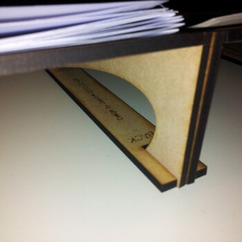 Intra απο ξύλο plywood 3mm-4mm πάχος - Modular Folder Flyer Rack Δίασταση 30x30 cm Intraeaxys-075yg83o - Image 4