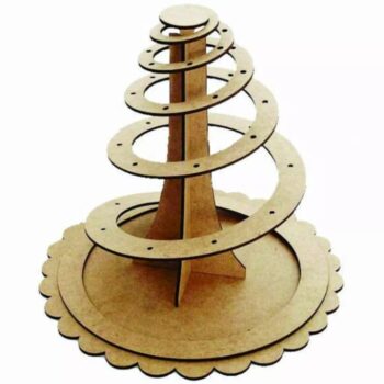 Intra απο ξύλο plywood 3mm-4mm πάχος - Ξύλινο σταντ για γλειφιτζούρι Δίασταση 30x30 cm Intraeaxys-51rr6er1 - Image 1