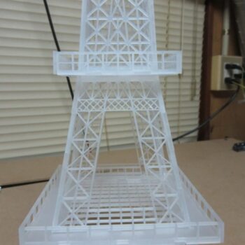 Intra απο ξύλο plywood 3mm-4mm πάχος - Ακρυλικός Πύργος του Άιφελ Δίασταση 20x20 cm Intraeaxys-91jkplpo - Image 4