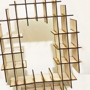 Intra απο ξύλο plywood 3mm-4mm πάχος – Αριθμός 0 Δίασταση  20x20 cm INTRAFABR-38884965