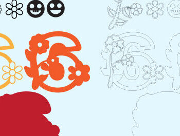 Intra απο ξύλο plywood 3mm-4mm πάχος – Number 3D Design Δίασταση  40x30 cm INTRAFABR-73913668 - Image 4