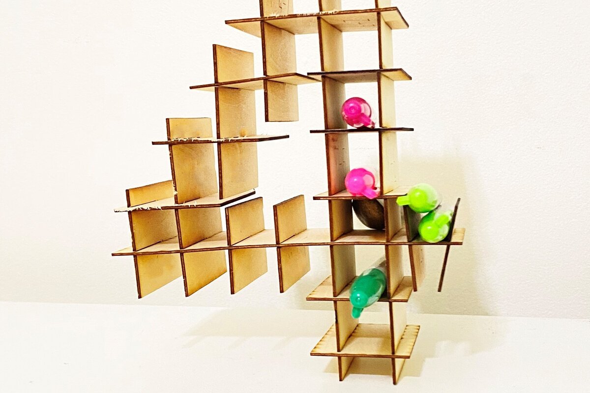 Intra απο ξύλο plywood 3mm-4mm πάχος – Νούμερο 4 Δίασταση  20x20 cm INTRAFABR-38885306