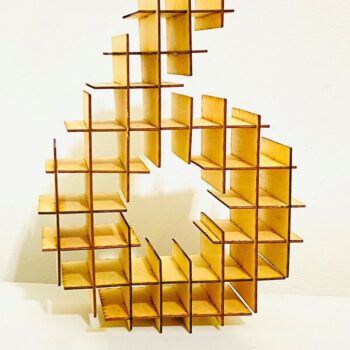 Intra απο ξύλο plywood 3mm-4mm πάχος – Νούμερο 6 Δίασταση 20x20 cm INTRAFABR-38885414 - Image 1