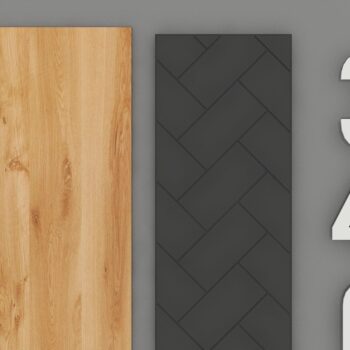 Intra απο ξύλο plywood 3mm-4mm πάχος – Αριθμός πόρτας σημάδι ψαροκόκαλο μοτίβα Δίασταση  20x20 cm INTRAFABR-41653082 - Image 5