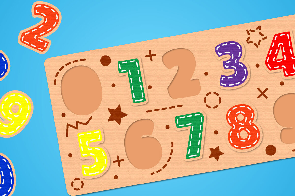 Intra απο ξύλο plywood 3mm-4mm πάχος – Number Puzzle Lasercut Δίασταση  20x20 cm INTRAFABR-120301821