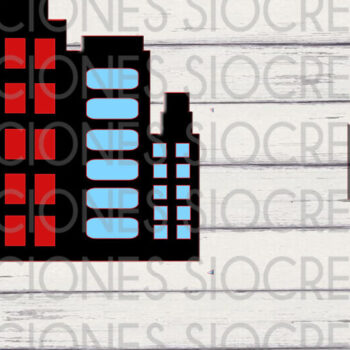 Intra απο ξύλο plywood 3mm-4mm πάχος – Numbers, Superhero 3D Δίασταση 20x20 cm INTRAFABR-95698216 - Image 2