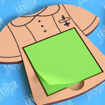 Intra απο ξύλο plywood 3mm-4mm πάχος – Πακέτο κοπής με λέιζερ θήκης σημειωματάριων νοσοκόμας Δίασταση 20x20 cm INTRAFABR-101556239 - Image 9