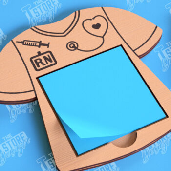 Intra απο ξύλο plywood 3mm-4mm πάχος – Πακέτο κοπής με λέιζερ θήκης σημειωματάριων νοσοκόμας Δίασταση 20x20 cm INTRAFABR-101556239 - Image 10