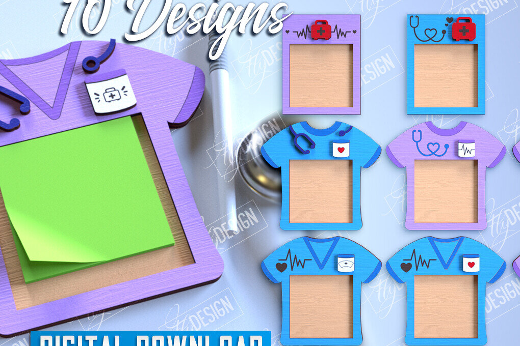 Intra απο ξύλο plywood 3mm-4mm πάχος – Δέσμη κοπής με λέιζερ θήκες για σημειωματάρια νοσοκόμας Δίασταση  20x20 cm INTRAFABR-114813881