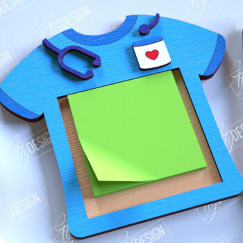 Intra απο ξύλο plywood 3mm-4mm πάχος – Δέσμη κοπής με λέιζερ θήκες για σημειωματάρια νοσοκόμας Δίασταση 20x20 cm INTRAFABR-114813881 - Image 6