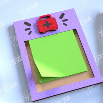 Intra απο ξύλο plywood 3mm-4mm πάχος – Δέσμη κοπής με λέιζερ θήκες για σημειωματάρια νοσοκόμας Δίασταση 20x20 cm INTRAFABR-114813881 - Image 7