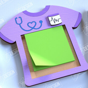 Intra απο ξύλο plywood 3mm-4mm πάχος – Δέσμη κοπής με λέιζερ θήκες για σημειωματάρια νοσοκόμας Δίασταση 20x20 cm INTRAFABR-114813881 - Image 8