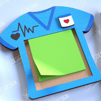 Intra απο ξύλο plywood 3mm-4mm πάχος – Δέσμη κοπής με λέιζερ θήκες για σημειωματάρια νοσοκόμας Δίασταση 20x20 cm INTRAFABR-114813881 - Image 11