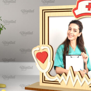 Intra απο ξύλο plywood 3mm-4mm πάχος – Πακέτο κοπής με λέιζερ Κορνίζες Νοσοκόμας Δίασταση  20x20 cm INTRAFABR-101758002 - Image 4