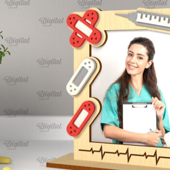 Intra απο ξύλο plywood 3mm-4mm πάχος – Πακέτο κοπής με λέιζερ Κορνίζες Νοσοκόμας Δίασταση  20x20 cm INTRAFABR-101758002 - Image 7