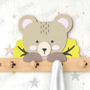 Intra απο ξύλο plywood 3mm-4mm πάχος – Κρεμάστρες τοίχου φυτωρίου ζώων κοπής με λέιζερ Δίασταση  40x30 cm INTRAFABR-122892811