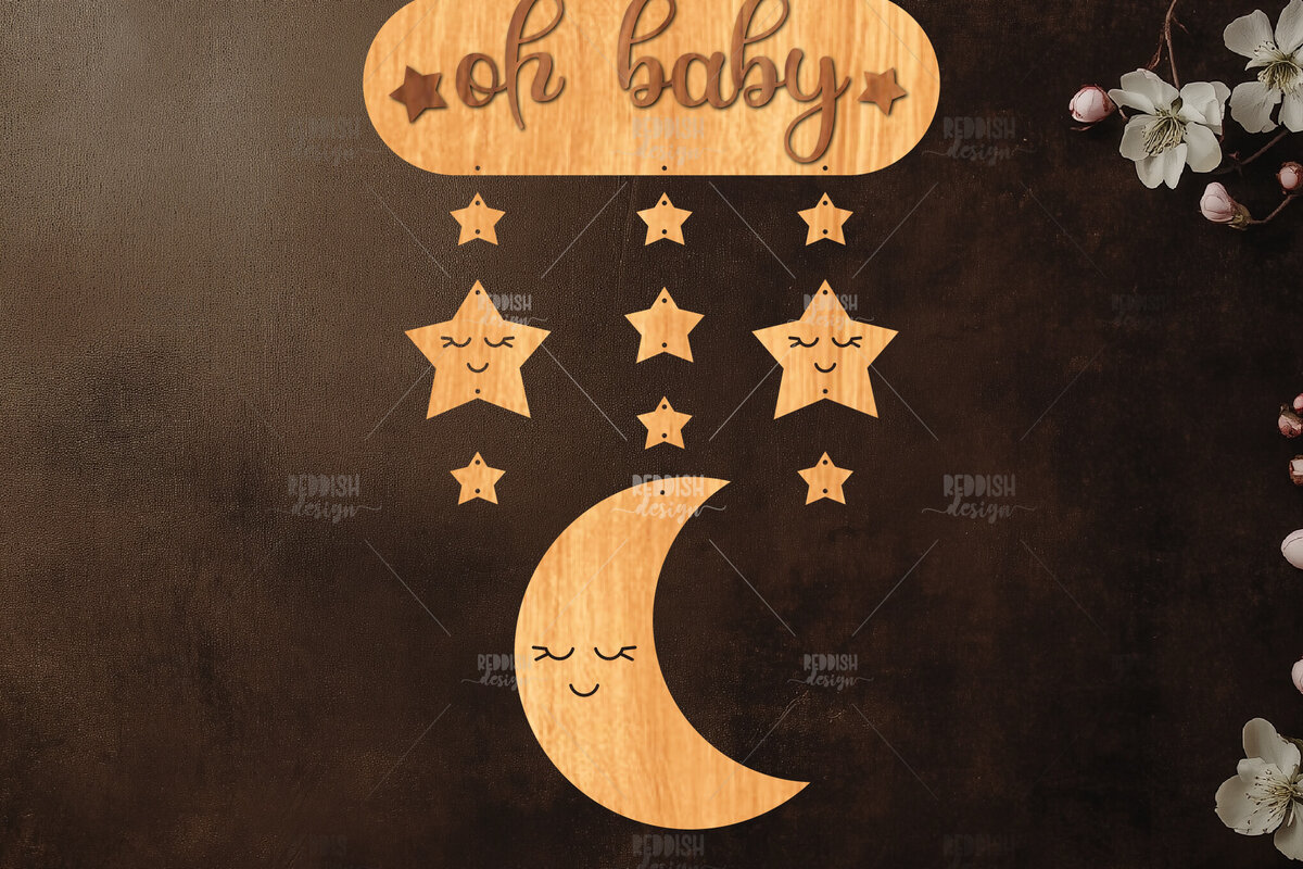 Intra απο ξύλο plywood 3mm-4mm πάχος – Nursery Dream Catcher - Ξύλινο Φυτώριο Δίασταση  20x20 cm INTRAFABR-118481246