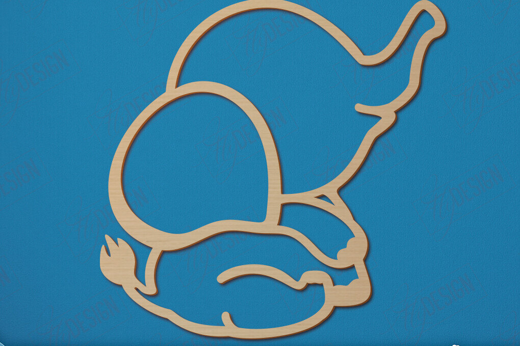 Intra απο ξύλο plywood 3mm-4mm πάχος – Διακόσμηση τοίχου νηπιαγωγείου | Σχήμα Ελέφαντα |CNC Δίασταση  40x30 cm INTRAFABR-113837887