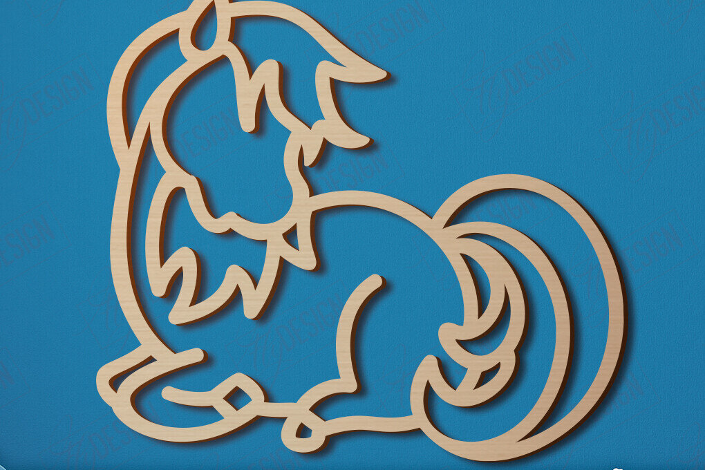 Intra απο ξύλο plywood 3mm-4mm πάχος – Διακόσμηση τοίχου νηπιαγωγείου | Σχήμα αλόγου | CNC Δίασταση  40x30 cm INTRAFABR-113837700