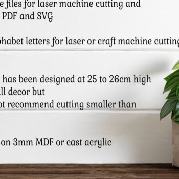 Intra απο ξύλο plywood 3mm-4mm πάχος – Ocean Large P Wall Letter 3 Layer Sign Δίασταση  40x30 cm INTRAFABR-123800528 - Image 4