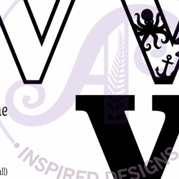 Intra απο ξύλο plywood 3mm-4mm πάχος – Ocean Large V Wall Letter 3 Layer Sign Δίασταση  40x30 cm INTRAFABR-123800598 - Image 3