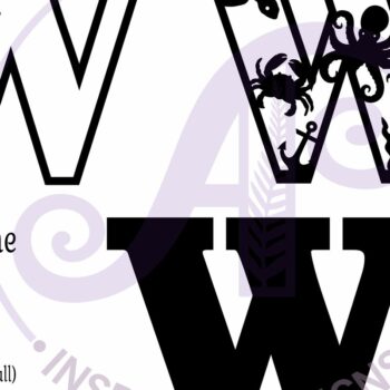 Intra απο ξύλο plywood 3mm-4mm πάχος – Ocean Large W επιστολή τοίχου 3 επιπέδων Δίασταση  40x30 cm INTRAFABR-123800606 - Image 3