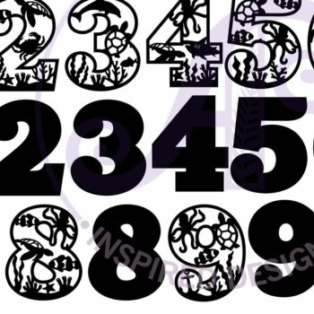 Intra απο ξύλο plywood 3mm-4mm πάχος – Ocean Number Two Layer Wall Cut Δίασταση  20x20 cm INTRAFABR-94583696 - Image 2