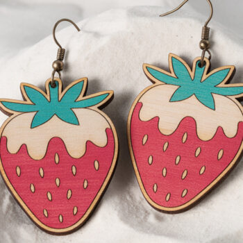 Intra απο ξύλο plywood 3mm-4mm πάχος – Πακέτο σκουλαρίκια Ocean Vibes Δίασταση  5x5 cm INTRAFABR-121578057 - Image 15