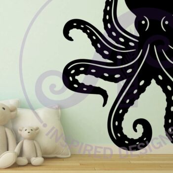 Intra απο ξύλο plywood 3mm-4mm πάχος – Επιγραφή Octopus Wall Art, Αρχείο. Διάνυσμα Δίασταση 40x30 cm INTRAFABR-109841043 - Image 2