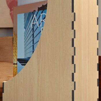 Intra απο ξύλο plywood 3mm-4mm πάχος – Αρχείο Office Organizer 205 Δίασταση  20x20 cm INTRAFABR-118424105 - Image 1