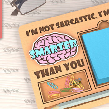 Intra απο ξύλο plywood 3mm-4mm πάχος – θήκη για κολλώδη σημειωματάρια γραφείου Δίασταση  20x20 cm INTRAFABR-102848460 - Image 9