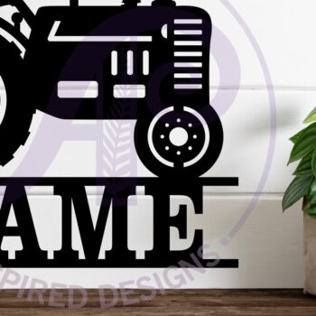 Intra απο ξύλο plywood 3mm-4mm πάχος – Παλιό αρχείο κοπής με λέιζερ Sin Name Tractor Δίασταση  20x20 cm INTRAFABR-105899877 - Image 2