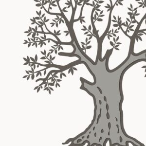 Intra απο ξύλο plywood 3mm-4mm πάχος – Olive Tree, Tree Art, Δίασταση 20x20 cm INTRAFABR-72381045