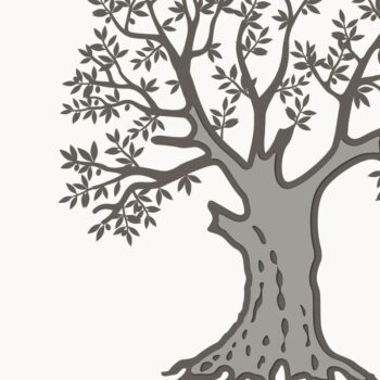 Intra απο ξύλο plywood 3mm-4mm πάχος – Olive Tree, Tree Art, Δίασταση  20x20 cm INTRAFABR-72381045 - Image 1