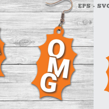 Intra απο ξύλο plywood 3mm-4mm πάχος – OMG Σκουλαρίκια Δίασταση 5x5 cm INTRAFABR-112013792 - Image 1