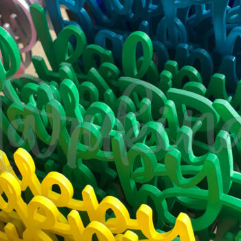 Intra απο ξύλο plywood 3mm-4mm πάχος – ONE DER FUL TOPER CAKE Δίασταση  20x20 cm INTRAFABR-56130561 - Image 4